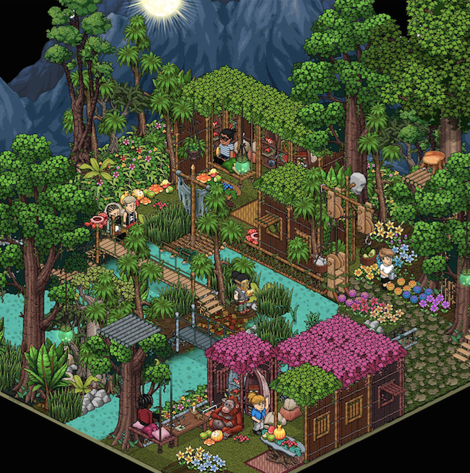 Early access to Stranded Jungle for HC members - News - Habbo-Happy